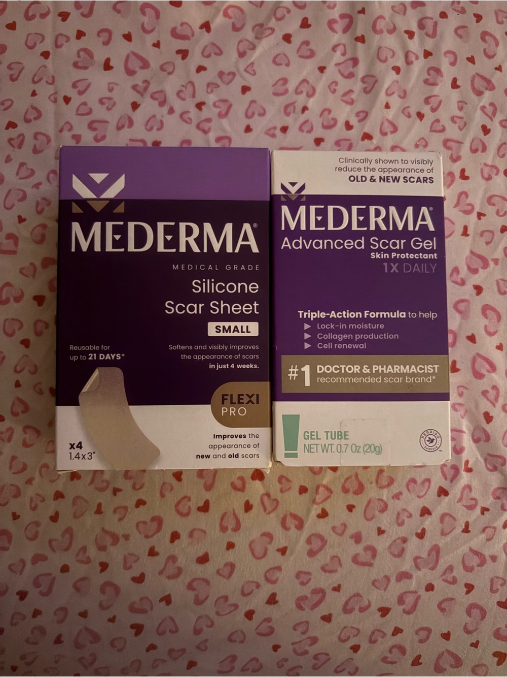 Silicone Scar Sheet & Advanced Scar Gel Duo - Purple